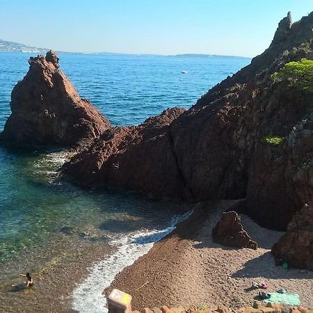 2 Pieces Climatise A 200M Des Plages Théoule-sur-Mer Eksteriør bilde